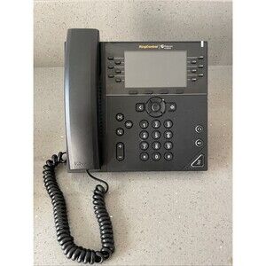 Polycom VVX 450 Ring Central Business VoIP Phone Black VVX450 Parts/Repair Only